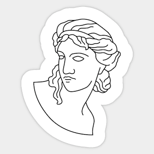 Ancient Greek Sculpture Sticker